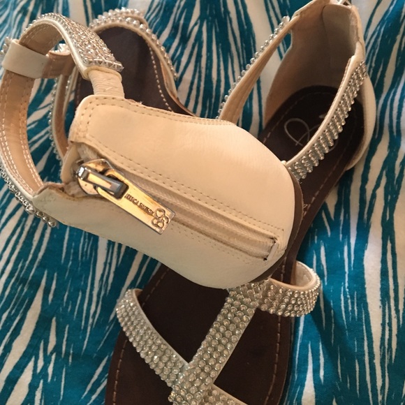 COPY - Jessica Simpson Rhinestone Sandals - Picture 3 of 4